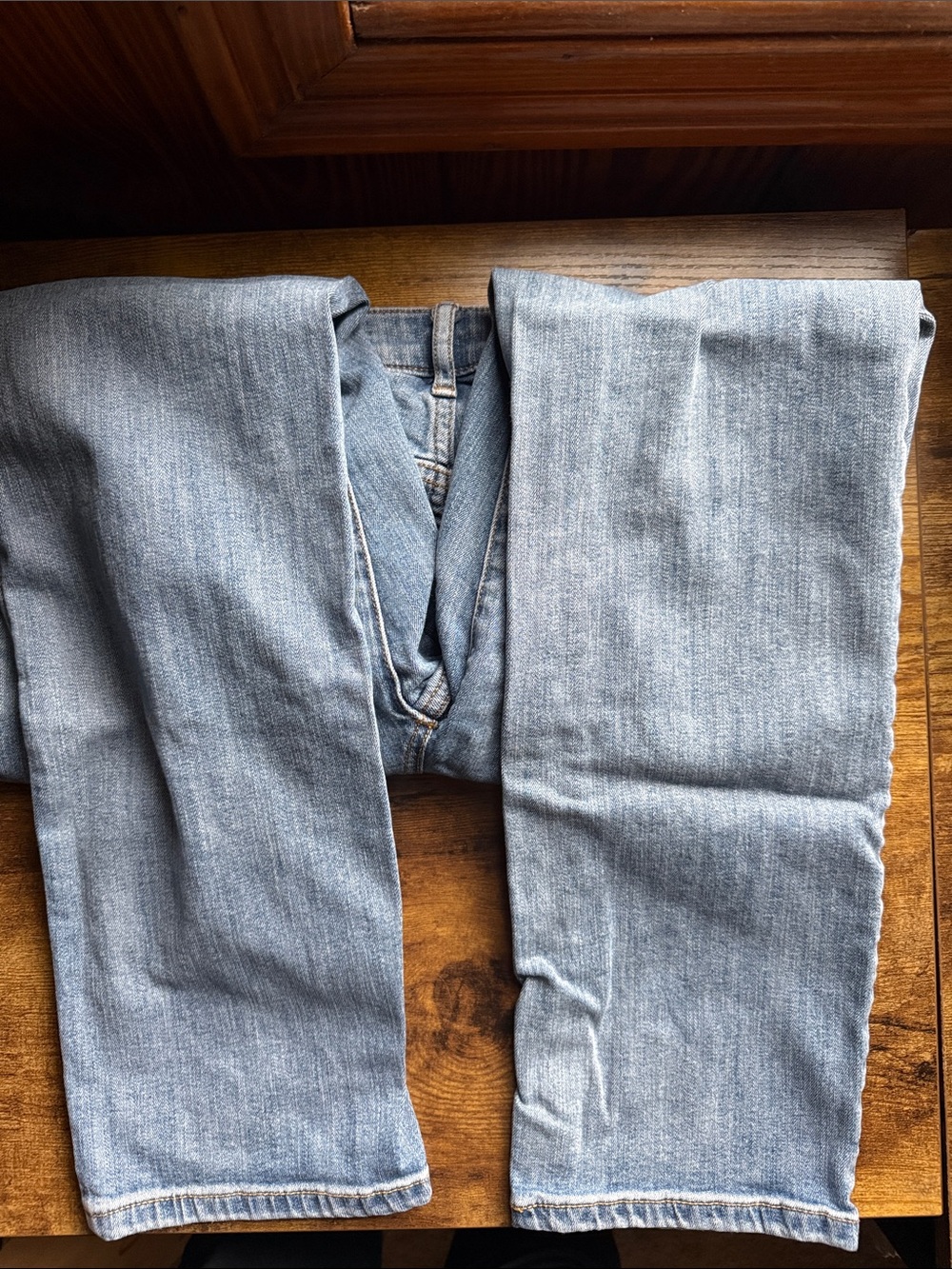 Simply Vera Wang Women’s Size 8 Medium Blue Straight Leg Jeans - Picture 8 of 9